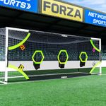 FORZA Pro+ Target Sheets [6 Sizes] │ Multiple Target Zones │ Football Training Equipment (12ft x 6ft)