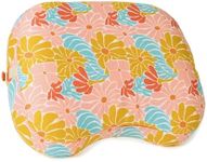Ballast Beach Pillow – Comfy, Durable & Compact, Stays Put on Windy Beaches with Patented Sand Pouch, Inflatable Pillow for Beaches, Pools, Camping, Festivals and Travel (Retro Floral)