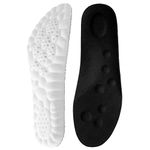 WLLHYF Memory Foam Insoles Arch Support Massage Insoles Soft Comfortable Replacement Insoles Shock Absorption Inserts Breathable Sports Insoles for Men Women