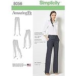 Simplicity 8056 Women's Flared Pant