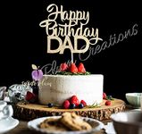 Happy Birthday DAD Cake Topper