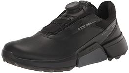 ECCO Women's Biom Hybrid 4 Boa Gore-tex Waterproof Golf Shoe, Black/Magnet/Black, 6-6.5