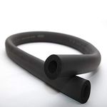 Air Conditioner Insulated Tube Foam Heat for Piping Heat and Cold Insulation Air Conditioners 1/2" ID X 1/2" THK Black 13 * 13