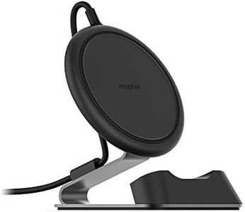 Mophie Charge Stream Desk Stand Made for Apple iPhone Xs/X, iPhone Xs Max, iPhone XR, iPhone 8 Plus, iPhone 8, Samsung, and Other Qi-Enabled Devices - Black (409901555)