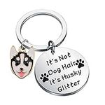 CENWA Husky Keychain Dog Lover Gift