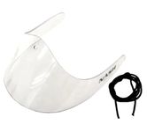 Nash Hockey Goalie Lexan Throat Protector (Senior, Round)