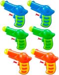 Sloosh 6Pack Mini Water Guns for Ki