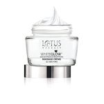 LOTUS White Glow Skin Whitening & Brightening Massage Creme (120 g)