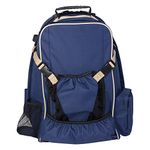 Huntley Equestrian Deluxe Equestrian Backpack, Navy Blue, One Size