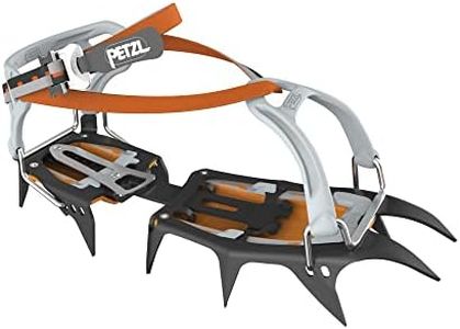 PETZL VASAK Flexlock Crampons - 12-Point Classic Crampons for Mountaineering, Ski Touring, and Glacier Travel