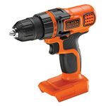 BLACK+DECKER 18 V Cordless Drill Driver - Bare Unit (Battery Not Included)