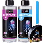 Casting Epoxy Resin, LET'S RESIN 32 oz 1:1 Clear Epoxy Resin, Crystal Resin for Art Coating,Mold,Tumbler Crafts