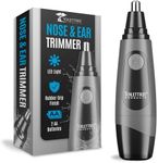 ToiletTree Products Water Resistant Nose and Ear Hair Trimmer with LED Light