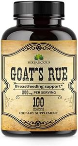 Goat's Rue | Increase Breastfeeding Supply | 100 Vegetarian Capsules | Lactation Aid Support Supplement | Non-GMO | Organic |