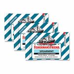 Fisherman's Friend Mouth Freshener, Refreshing and Soothing Lozenges - Spearmint, 22 Each (Pack of 3)