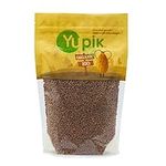 Yupik Organic Brown Lentils, Non-GMO, Gluten Free, Vegan, Pulses 1Kg