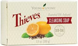 Young Living Thieves Cleansing Soap - Thieves Essential Oil Blend and Natural Botanicals - 3.5 oz