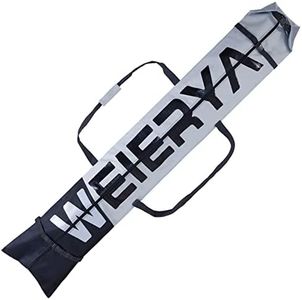 WEIERYA Ski Bag up to 180cm, Waterproof Snowboard Bag for Skiing and Travel