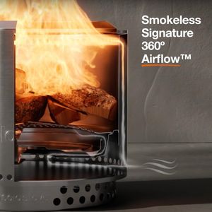 Solo Stove Bonfire 2.0 Fire Pit – Portable Stainless Steel Outdoor