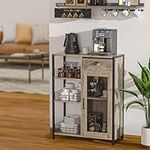 X-cosrack 3-Tier Coffee Bar Cabinet