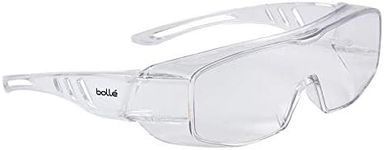 Bolle Overlight Over the Glasses Safety Goggles Personal Protective Equipment PPE Safety Glasses Eye Protection Workwear Outdoor – 1 Pair of Clear Goggles - BOOVLITLPSI
