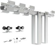 JUBEST Pocket Door Frame Kits with Soft Close Mechanism and Galvanized Steel Studs, for 24 in. to 36 in. x 80in Door (for 2x4 Stud Wall)