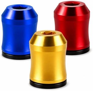 3Pcs Screwdriver Head Magnetic Ring, Strong Magnetic Screw Holder Removable Household Tool Drills Universal Bit Holder for Drills Hex Screwdrivers/Power Bits/Alloy Screw Holder