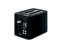 Tefal Smart 'N' Light 2 Slice Digital Toaster TT640840, Black