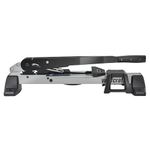 Wolfcraft VLC 1000 Vinyl and Laminate Cutter - Cuts Flooring up to 14 mm Thick, 370 mm Wide, Patented Gear Unit, No Dust or Noise, No Power Required - 6940000
