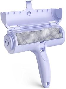 ORDORA Pet Hair Remover for Couch, Reusable Dog Hair Remover Roller for Dog & Cat, Self-Cleaning, No Adhesive or Sticky Tape Needed, Perfect Fur Remover for Couch (Violet)