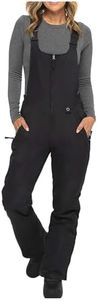 Carydety Ski Jumpsuit Women Ski Snow Overalls Insulated Bib Waterproof Winter Pants Adjustable Suspenders Insulated Coveralls