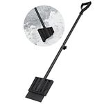 YAKESD Ice Scraper, Heavy Duty Sharp Snow and Ice Scraper with D-Grip Handle, 8" Ice Chopper for Snow Removal and Gardening