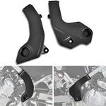 VEISUTOR Frame Cover for KLX230, Black Plastic Side Panel Fairing Protection Frame Sliders Cover for Kawasaki KLX230 KLX230R S SM ABS S ABS 2020-2024 Accessories, Replace #99994-1466 (2 PCS)