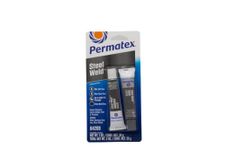 Permatex 84209 PermaPoxy 4 Minute Multi-Metal Epoxy, Two 1 oz. Tubes