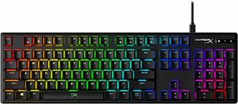 HyperX Alloy Origins – RGB Gaming Mechanical Keyboard, HyperX Red switches (UK layout)