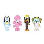 Bluey and Friends 4 Pack of 2.5-3" 
