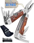 Rosewood Multi Tool, 22 in 1 Tools,