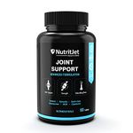 NutritJet Joint Support Supplement with Glucosamine, Chondroitin, MSM for Cartilage & Joint and Bone - 60 Tablets