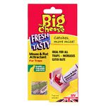 The Big Cheese attractant for mice and rats, double pack, brown