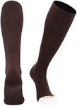 TCK Prosport Performance Tube Socks (Brown, Large)