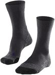 FALKE Men's TK2 Explore Cool Hiking Socks, Mid Calf, Medium Padding, Athletic, Breathable Quick Dry, Cooling, Lyocell, 1 Pair