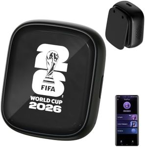 Covbozk FIFA World Cup 2026 Licensed AI Digital Badge, Bluetooth 6.0 Translator, HD Touch Screen, Magnetic Clip, Custom Wallpaper, Smart AI Companion Gift for Soccer Fans, Sports, Travel & Outdoor Use