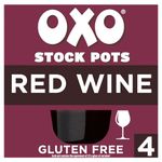 OXO Stock Pots Rich Flavoursome Blend of Red Wine, 4 x 20 g (80 g)