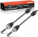 A-Premium Pair (2) Front CV Axle Shaft Assembly Compatible with Kawasaki Mule PRO DX DXT FX 2016-2022, Mule PRO FXR 2018-2022, Mule PRO FXT 2015-2022, Driver and Passenger Side, Replace# 59266-0710