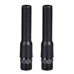 Bingfu Ham Radio BNC Male Soft Antenna Police Radio Scanner Antenna 2-Pack Compatible with Uniden SR30C Bearcat BC125AT BCD436HP BC75XLT BCD325P2 Police Radio Scanner Frequency Counter Two Way Radio