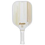 Franklin Sports Pro Pickleball Paddles - Signature Series Pro Pickleball Paddle with MaxGrit Surface - USA Pickleball (USAPA) Approved Tournament Pickleball Paddle - 13mm Polypropylene Core - Gold