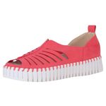 ILSE JACOBSEN HORNBAEK Women's Tulip 9376 Platform | Slip-On | Sandal, Viva Magenta, 8 UK