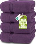 Utopia Towels 4 Pack Premium Bath T