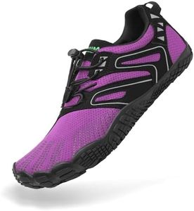 SAGUARO Womens Mens Barefoot Shoes Minimalist Trail Runner Wide Toe Box Zero Drop Outdoor Cross Training Shoe
