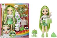 Rainbow High Fashion Doll with Slime & Pet - Jade (Green) - 28 cm Shimmer Doll with Sparkle Slime, Magical Pet and Fashion Accessories - Kids Toy - Great for Ages 4-12 Years